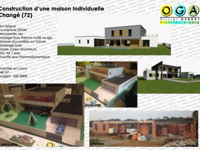 Construction d’une maison individuelle - Changé (72)