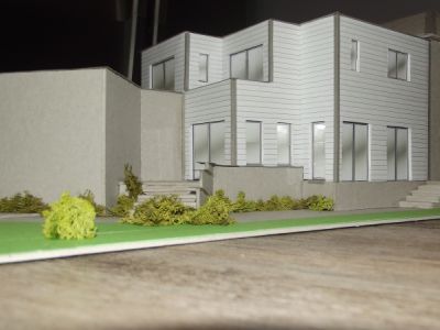 Maquette 3 - extension maison individuelle