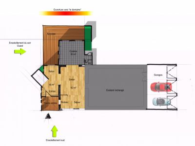 Extension d’une maison d’habitation - Etival les le mans (72)