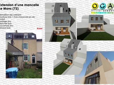 extension d’une mancelle - le Mans (72)