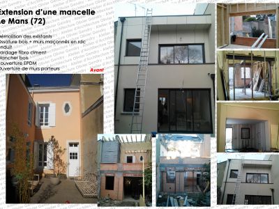 extension d’une mancelle - le Mans (72)