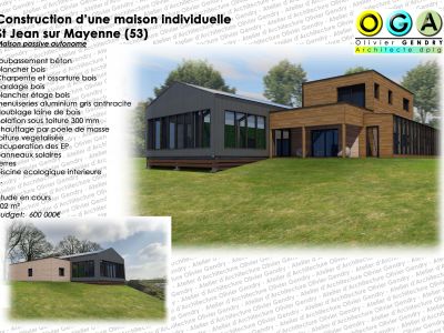 construction d’une maison individuelle - St Jean sur Mayenne (53)