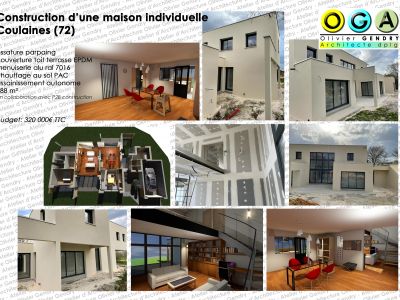 construction d’une maison individuelle - Coulaines (72)